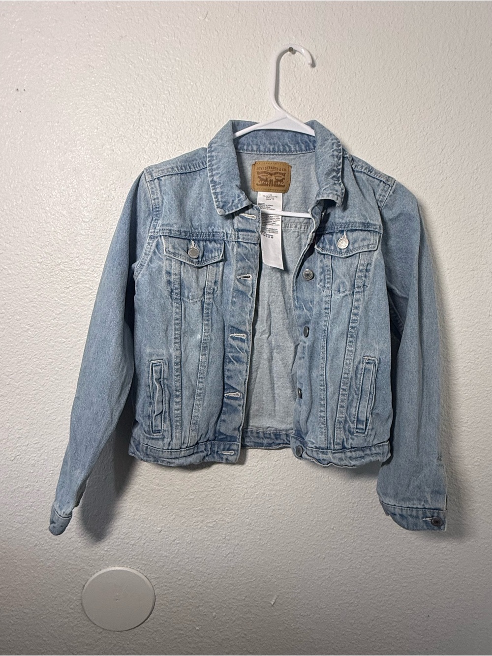 Levi's denim trucker Girls jacket